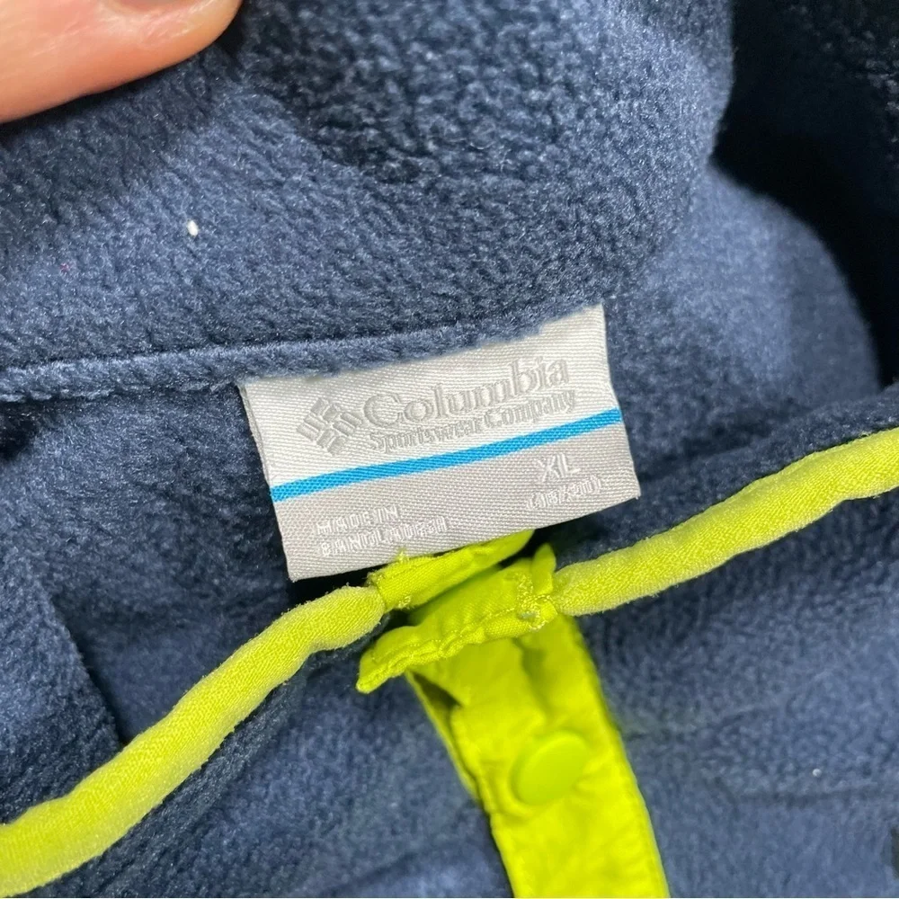 Bundle of 2 XL boys Columbia fleece quarter zips - Picture 4 of 6